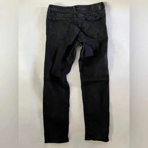 Express Men's Black Jeans Slim Straight - 34x32 - Picture 4 of 4